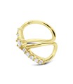 Lovely CZ Crystal Ear Cuff EC-1307